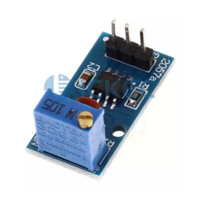 NE555 adjustable frequency pulse generator module