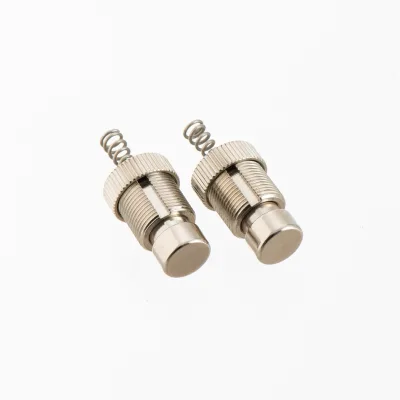 12mm 3PDT Spring Foot Switch Plunger Pedal Switch Stomp Switch for Electric Guitar Effect