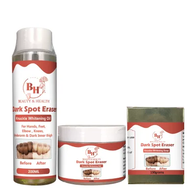 Wholesale Extra Strong Whitening Cream Dark Spot Removal Knuckle Cream Oil Soap Knuckle Whitening Set