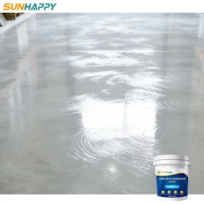 Sodium-Based Concrete Densifier Deep Penetrating Dust-Proof High Hardness Liquid Hardener for Factory Warehouse Concrete Floor