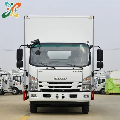 ISUZU 4X2 Used Refrigerator Truck Food Meat Transportation Cooling Van Freezer N Series N Plus Light Duty Freezer Box Cold Truck