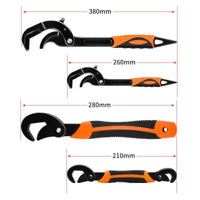 Multi-function Portable Universal Wrench Set Adjustable Spanner Combination Hand Wrench Tool Kit