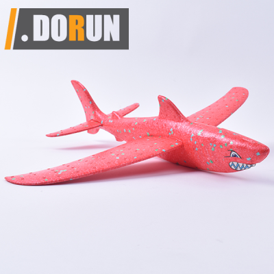 Airplane Toys, 17.5" Large Throwing Foam Plane, 2 Flight Mode Glider Favors Foam Airplane