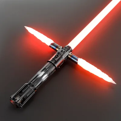 Nexus Sabers Weathered Kylo Ren Proffie Board Special Pogo Pin Core Metal Lightsaber Hilt Xeno3 Pixel with Thick Durable Blade