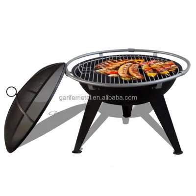 High Quality Fireplace Camping Fire Pit Cast Iron  Fire Pit Fire Bowl for Wood Burning