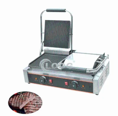 2025 Commercial Electric Double Contact Grill High Quality Stainless Steel 220v Factory Price New Condition