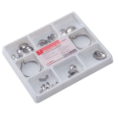 100pcs/box Dental Tooth Restoration Sectional Dental Matrix Bands for Molars and Premolars