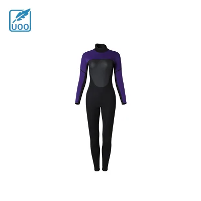 UOO One Piece Back Zipper Neoprene Wetsuit Diving Suit with Custom Design