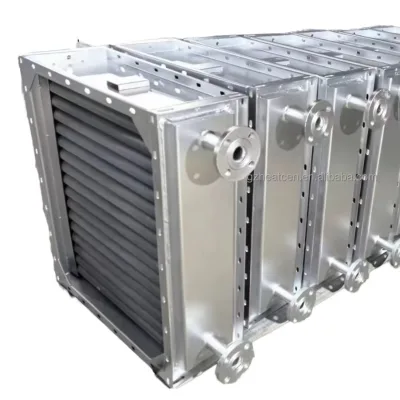 Industrial Stainless Steel Corrugated Tubular Heat Exchanger 220V 240V 100W 500W for Printing Machine Heat Recovery