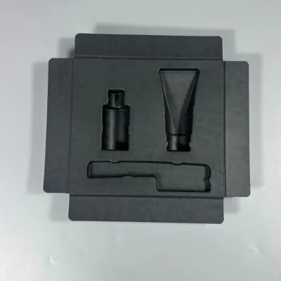 Biodegradable Customized Wet Pressed Molded Pulp Tray Suitable for Gift Cosmetic Skin Care Product Packaging
