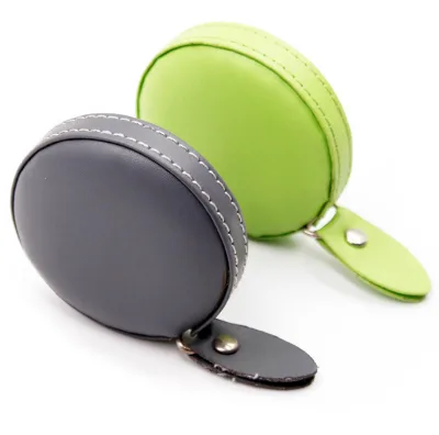 Portable PU Leather Retractable Meter Body Measuring Tape Mini Tape Measuring 1.5 M Pocket Measurement Tool