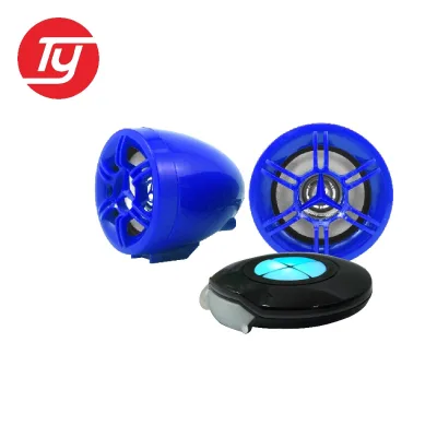 12 V Waterproof Motorcycle Audio with Speakers Mp3 Motorcycle Alarm Fm and Radio