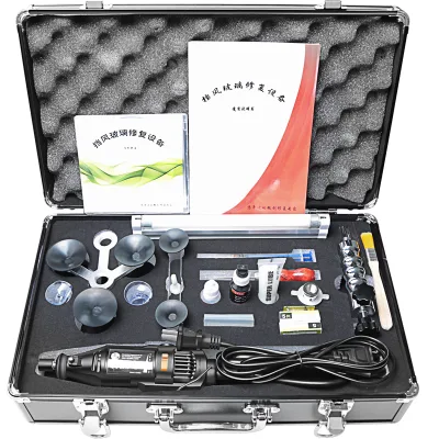 Auto Windshield Repair Kit for Broken Glass for Auto Windshield Cracks Scratches PLC Core Components for Soldering Station