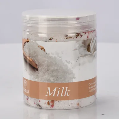 Gentle Exfoliating Rose Petal Fragrance Scrub Bath Salt Deep Cleansing and Soothing Moisturizing for Body Use