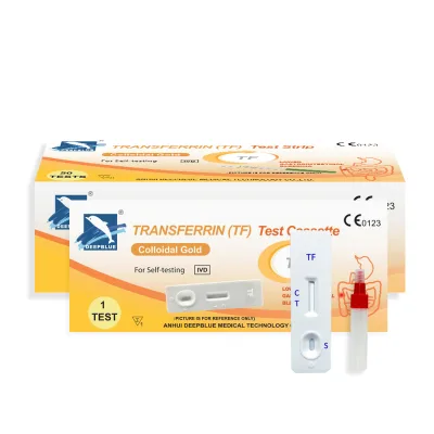 DEEPBLUE High Quality Self Use Human Transferrin TF Test Device