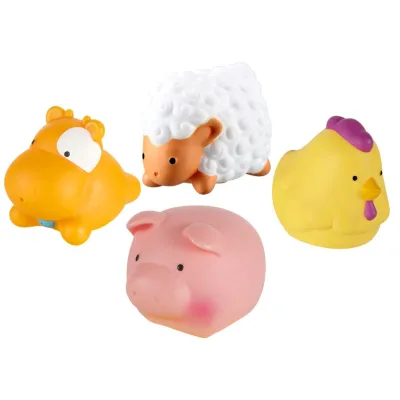 Wholesale High Quality Custom Farm Animal Bath Toy for Kids Floating Bath Toy for Bath Time Fun