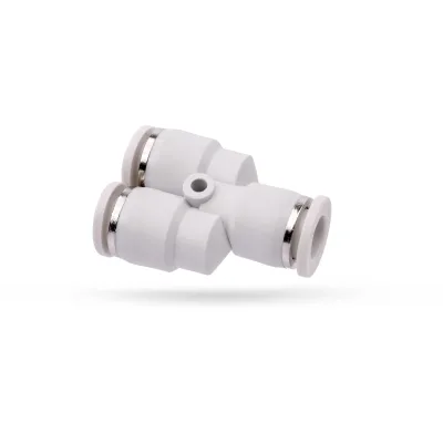 Pneumatic Quick Connector Male Thread There Way Pipe Fitting