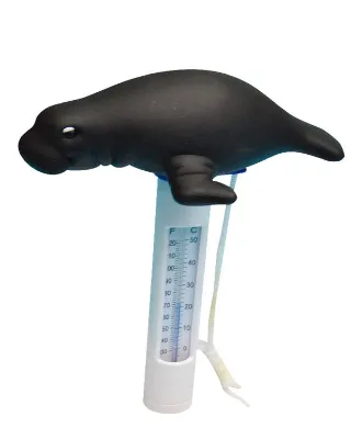 BN High Quality Wairus Pool Thermometer Swimming Pool Floating Animal Thermometer