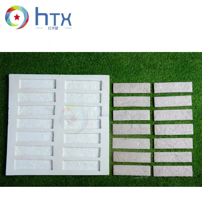 Decorative Rubber Exterior Wall House Cladding Brick Silicone Veneer Stone Mould