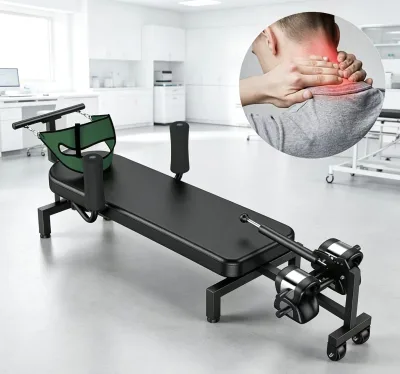 Electric Whole Body Spine Stretching Device Adjustable Arch Stretch Relieve Seniors Spinal for Nursing Home Daily Care