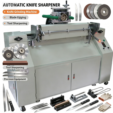Fully Automatic Industrial Grade High Precision Knife Grinding Machine 1kW Power 220V Blade Sharpening Grinder Printing Doctor