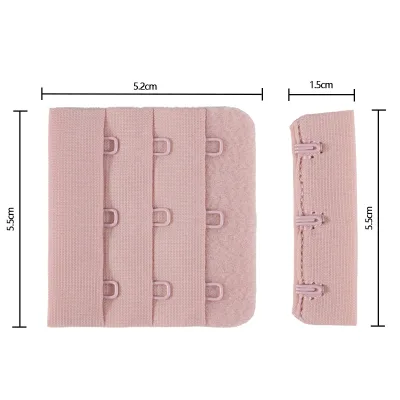 Free Sample Bra Hook and Eye Tape Comfortable Adjustable Hook Metal Ring Buckles Bikini Custom Hook Bra Buckle for Bra