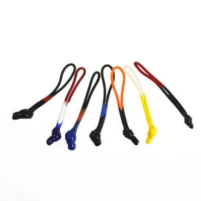 High Quality Manufacturer Direct-sale Zipper Head Sportswear Jacket Plastic Rope Bag Tail Rope Zipper Glue