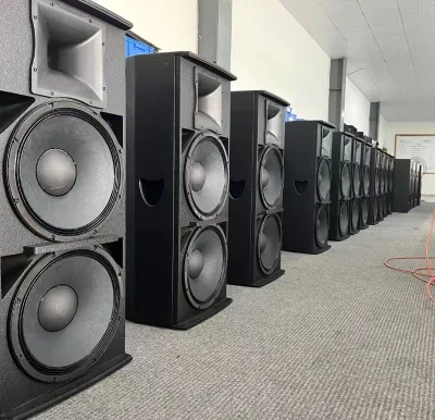 CL215  Dual 15" Full Range Speaker 1200W Power Sound Box for Bar, KTV, Conference Hall, Performances, Band Training Room