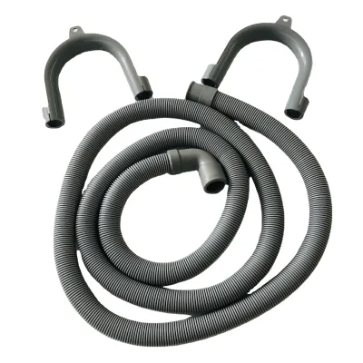 Factory Price Length Flexible Elbow Drain Hose With Bracket for Washer Washing Machine