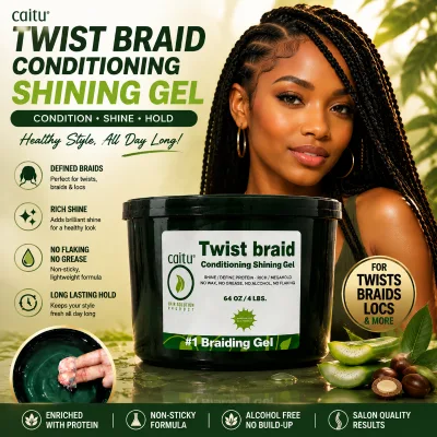 Low Moq Loc And Braid Gel No Flake Edge Control Custom Logo Braiding Gel Extra Hold For Cornrows,Locks,& Twisting