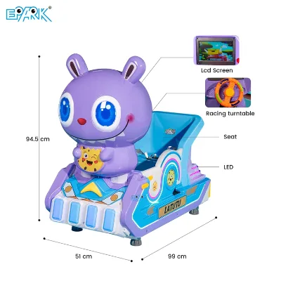 Interactive Kiddie Ride Entertainment Machine Commercial Children's Amusement Equipment for Indoor Playground FEC