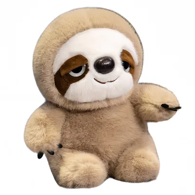 Cute Lightning Sloth Doll Plush Toy Simulation Animal Doll Girl Sleeping Pillow Gift Wholesale