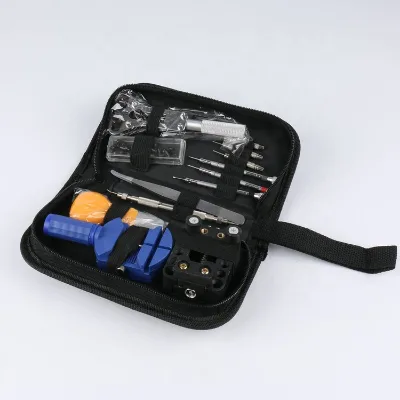 Cheap Price Black 21*10*5CM Watchmakers Tools Professinal Stainless Steel Precise Screwdriver Set