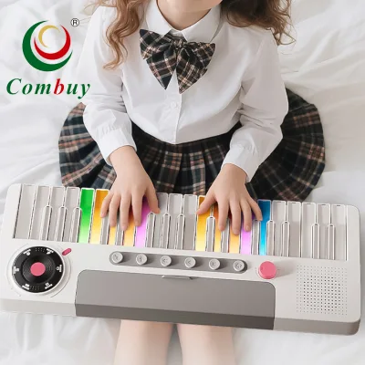 Music Instrument rainbow 37 Key Electronic Keyboard Piano Toys
