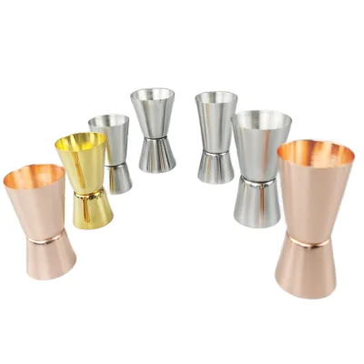 30/45 Ml 45/60 Ml 60/90 ml Bartender Tools Jigger with Gold Ring Measuring Cup Stainless Steel Jigger for Nikka Nikka Miyagikyo