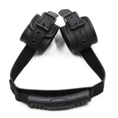 Bondage Handcuffs BDSM Sex Restraints Adjustable Leather Cuffs Bracelets Kits Adult Fetish Erotic Slave Sex Toys for Couples Wom