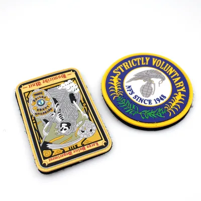 Custom Designer Patches Badges Armband PVC Patches Custom Logo Chenille Twill Woven Embroidery Patch