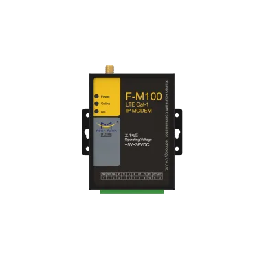 Four-Faith F-M100-1X Wireless IP Modem with RS-232 Interface 85.6Kbps Transmission Rate