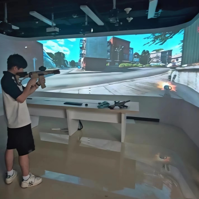 Virtual Reality Shooting Gaming Equipment Motion Sensing Game Multiplayer AR Sniper Game Arcade Shooting Game Machine