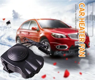 Customize 12V Car Heater Fan 150W Portable Auto Heating Fan Fast Heating Defroster Defogger for Car Windshield Winter Driving