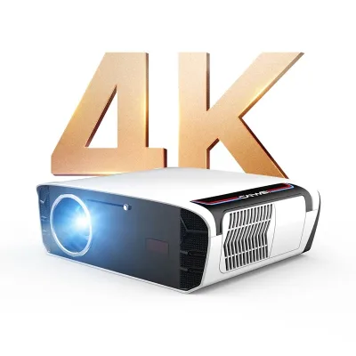 Google Certified Android 14.0 Projector 1550ANSI, 1080P with 4K, TOF Focus, NFC & Voice Control for Home Cinema