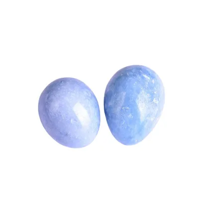 Wholesale Natural Lucky Scholar Ornament Gemstone Raw Stone Carved Mineral Specimen Kyanite Lepidolite Egg