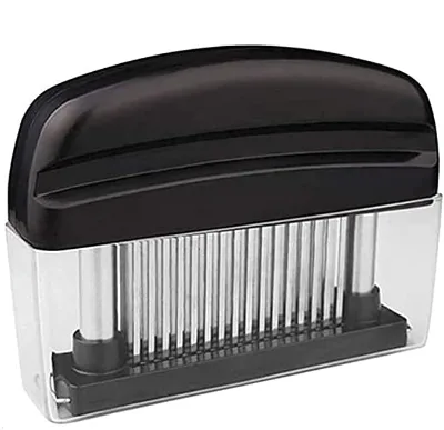 KITCHENCAR 48 Blades Meat Mesher Stainless Steel Manual Meat Tenderizer for Cooking Tools