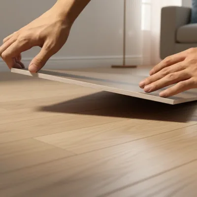 Sustainable Recyclable SPC Flooring Virgin Material Rigid Core Vinyl Plank Click Floor for Modern Home Decoration