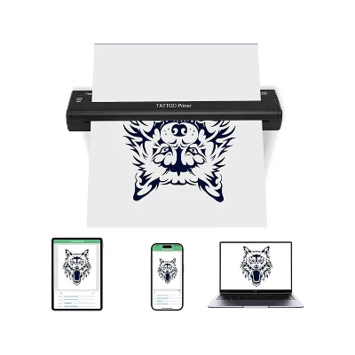 ATS886 Wireless Tattoo Transfer Stencil Printer for Tattoo Artists