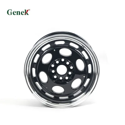 Factory Direct Multi Hole Retro Steel Ring with Off Road ATV Passenger Car Tire Bolt Pattern Aluminum Alloy Golf Cart Wheel Hub