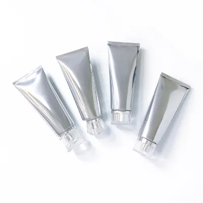 2025 New Arrival Gold Aluminum Cosmetic ABL Tube for Eye Cream Lipstick Mascara Sunscreen and Shampoo