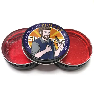 Hot Selling Hair Paste Red One Strong Hold Non Greasy Hair Wax