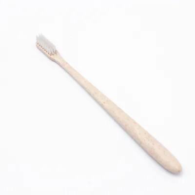 Disposable Hotel Eco-friendly Wheat Straw Toothbrush for Home Hotel Use