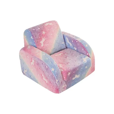 New Design Kids'folding Sofa Washable Cute Kindergarten Baby Sofa for Kids